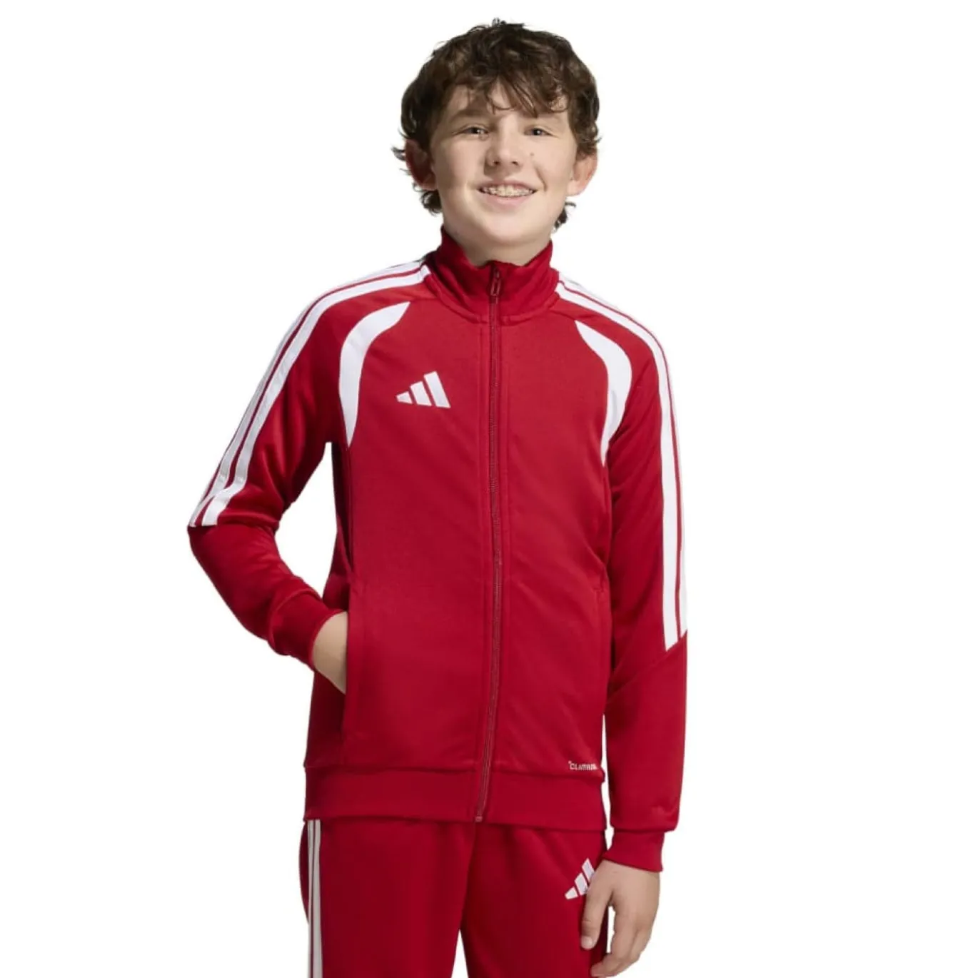 adidas Tiro 26 League Trainingspak Full-Zip Kids Rood Zwart