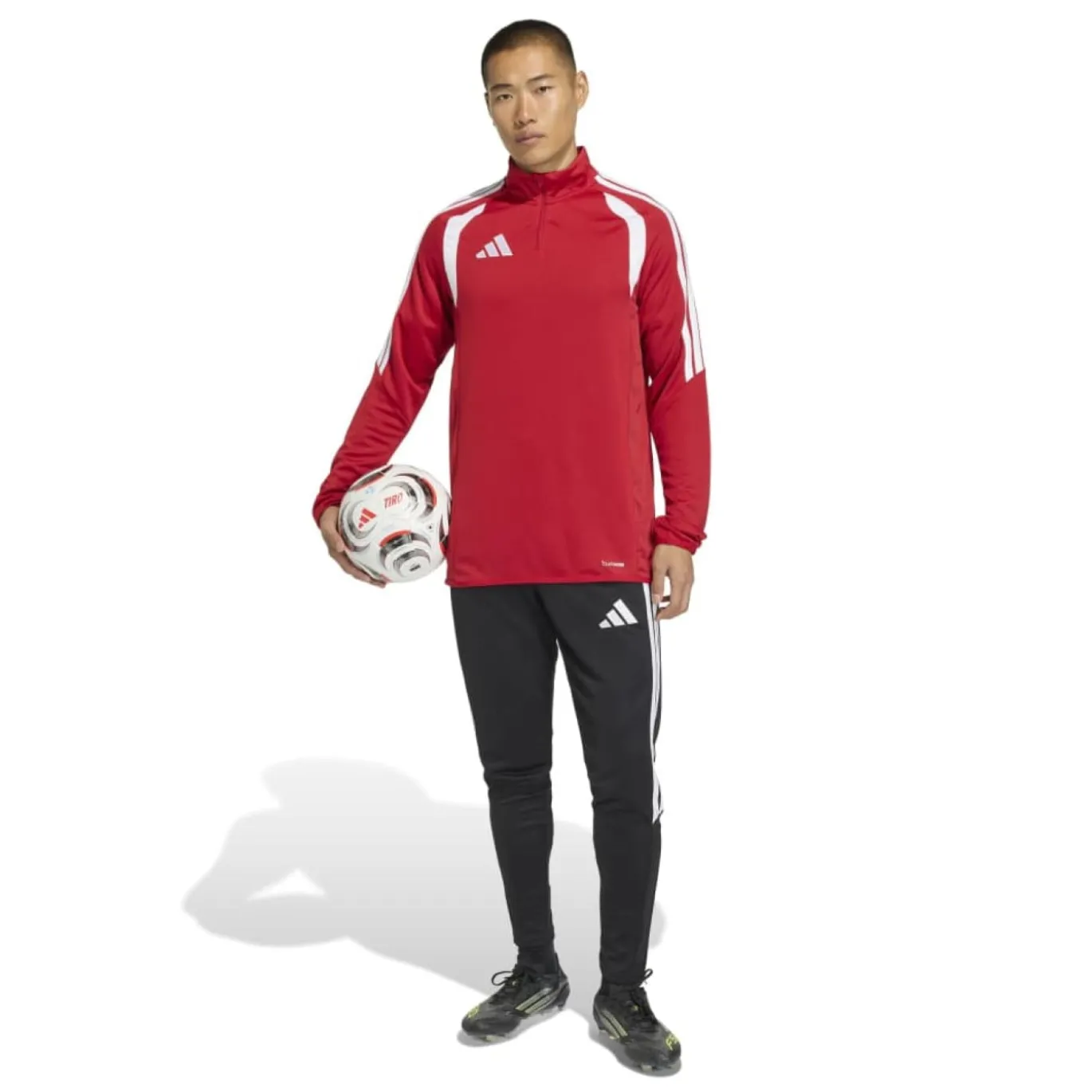 adidas Tiro 26 League Trainingspak 1/4-Zip Rood Zwart