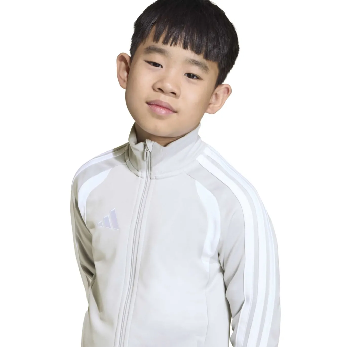 adidas Tiro 26 League Trainingsjack Kids Grijs Wit