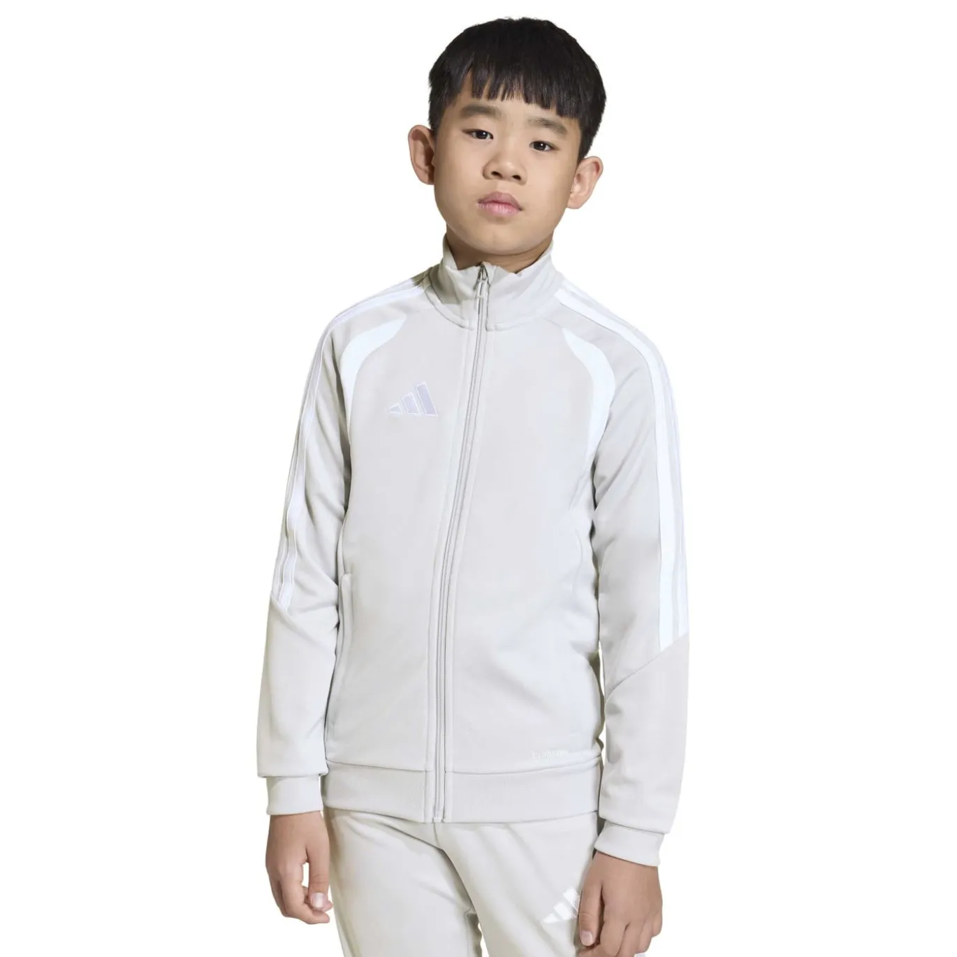 adidas Tiro 26 League Trainingsjack Kids Grijs Wit