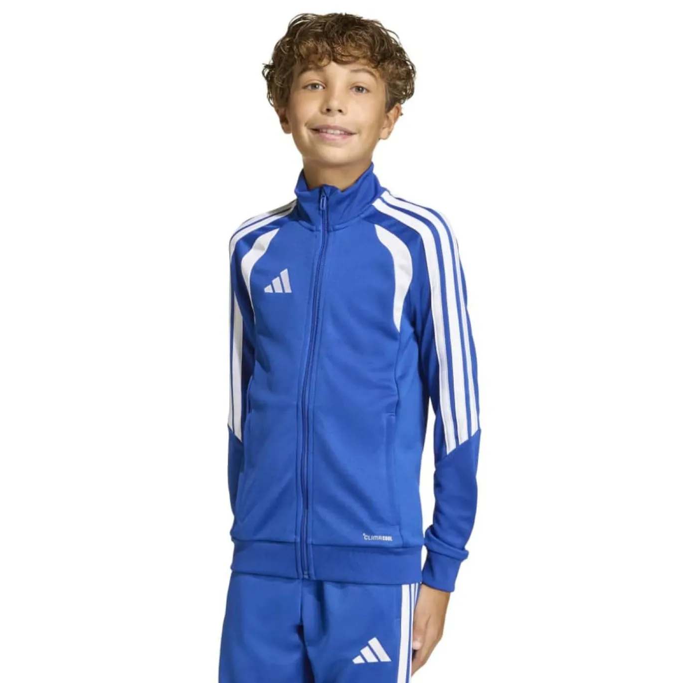 adidas Tiro 26 League Trainingsjack Kids Blauw Wit