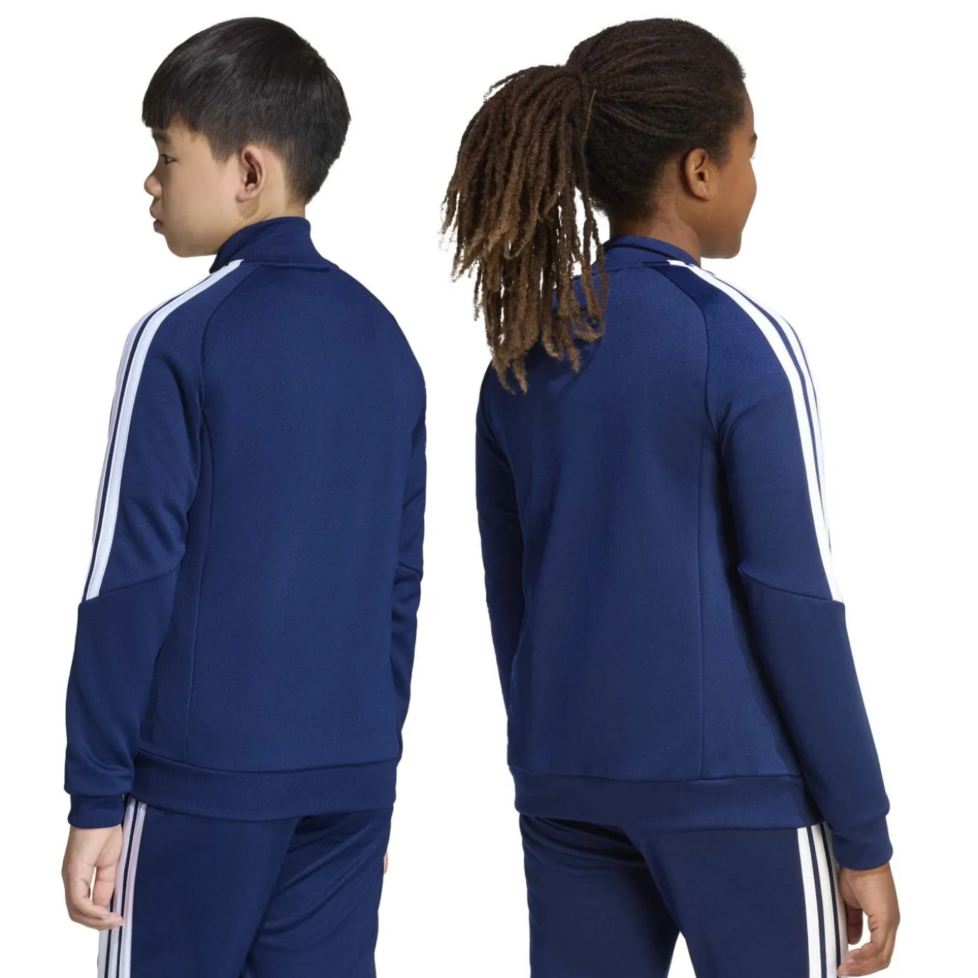 adidas Tiro 26 League Trainingsjack Kids Donkerblauw Wit