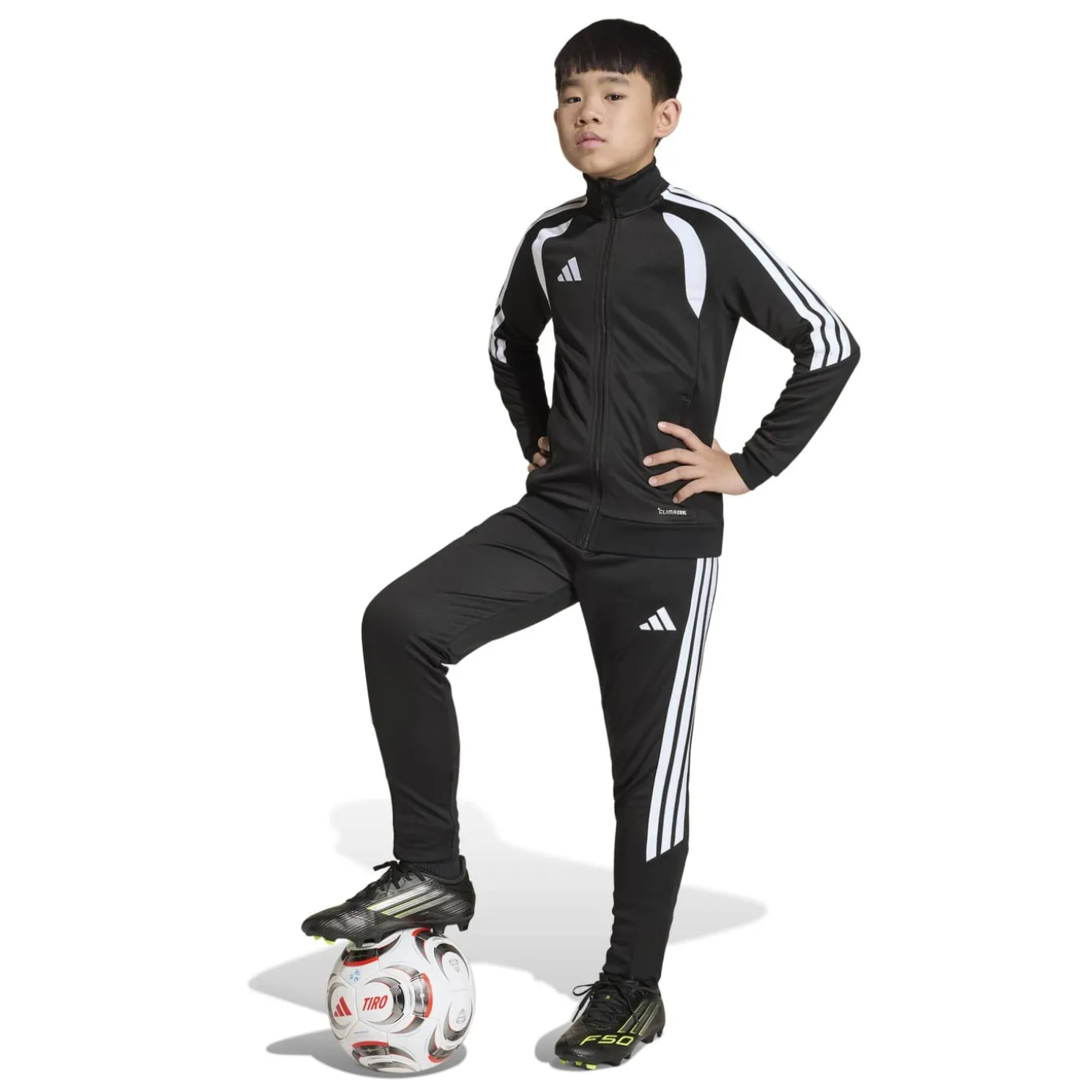 adidas Tiro 26 League Trainingsjack Kids Zwart Wit