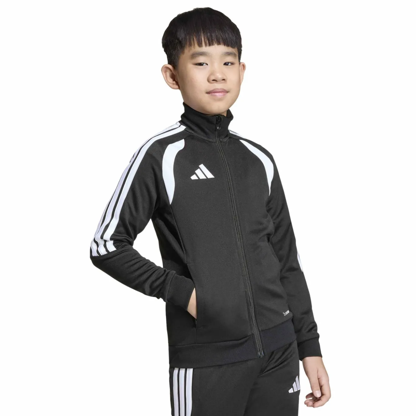 adidas Tiro 26 League Trainingsjack Kids Zwart Wit