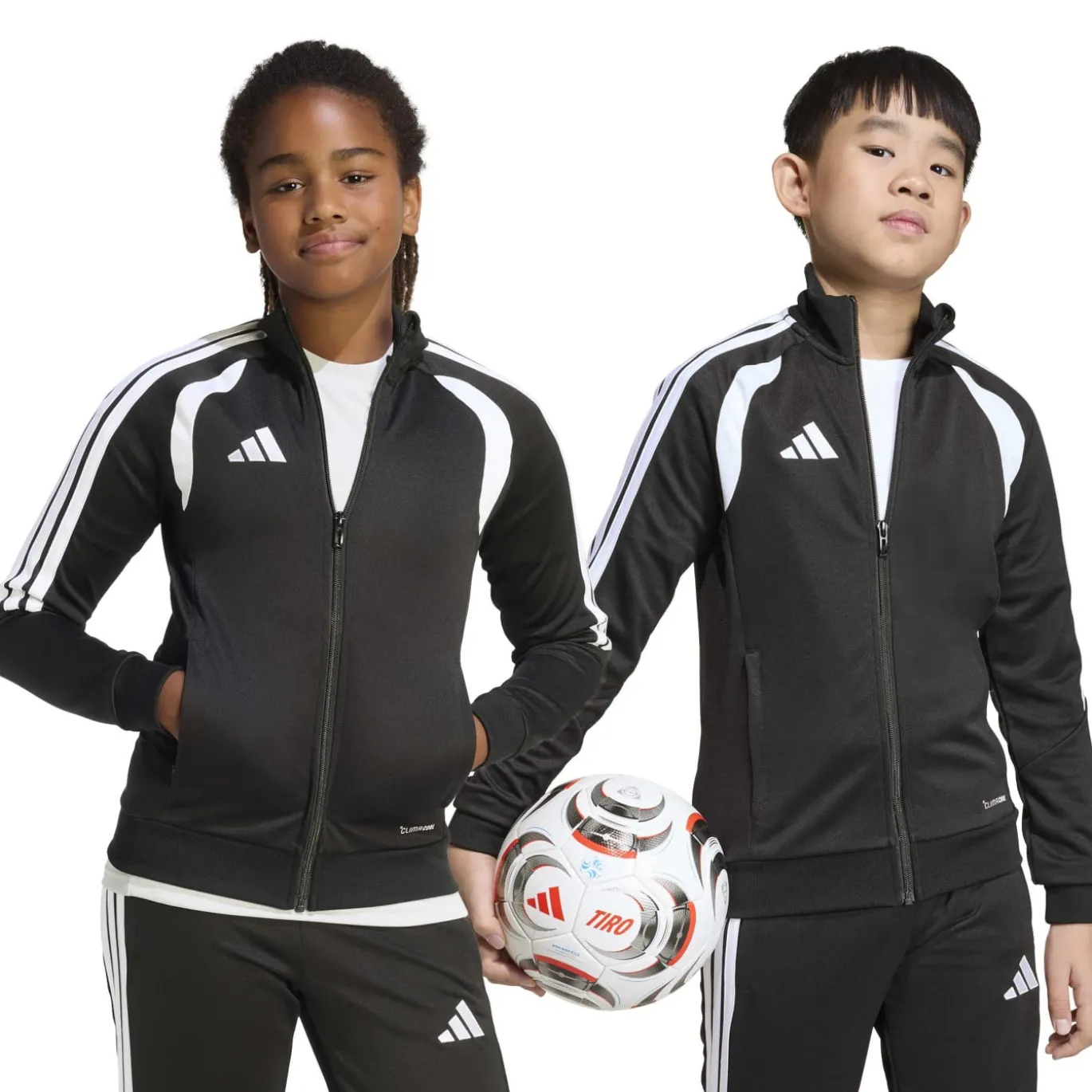 adidas Tiro 26 League Trainingsjack Kids Zwart Wit