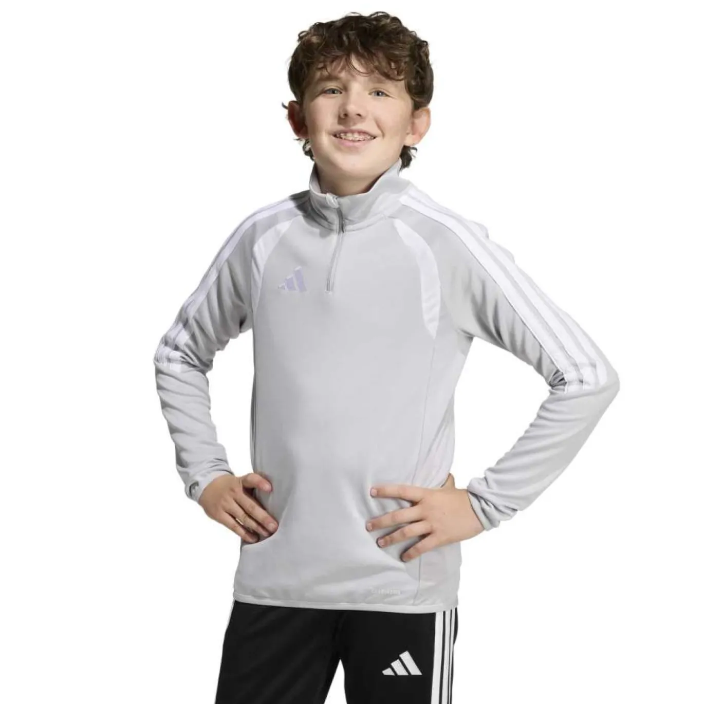 adidas Tiro 26 League Trainingstrui Kids Grijs Wit