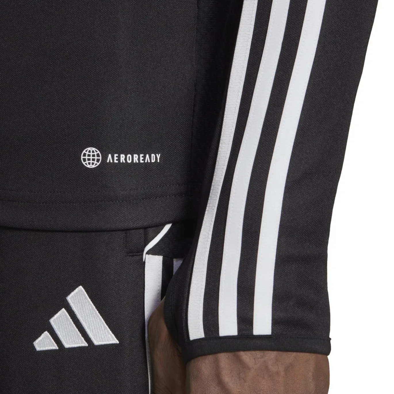 adidas Tiro 23 League Trainingstrui 1/4-Zip Zwart Wit