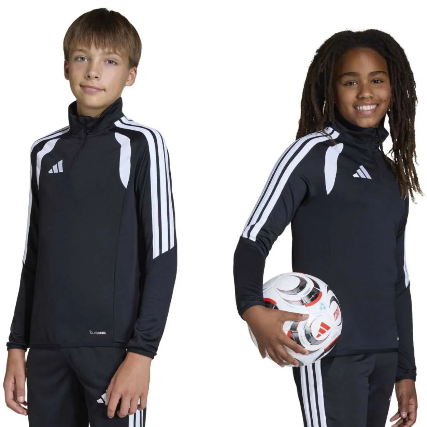 adidas Tiro 26 League Trainingstrui Kids Zwart Wit