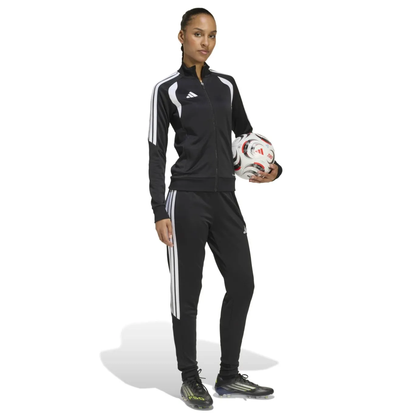adidas Tiro 26 League Trainingspak Full-Zip Dames Zwart Wit