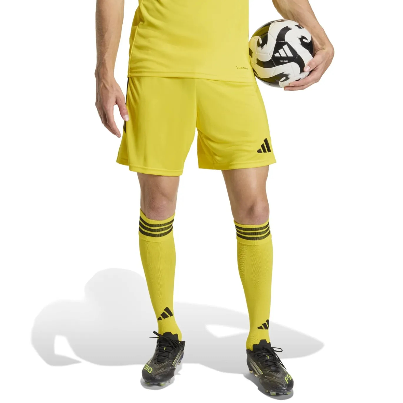 adidas Tiro 26 League Voetbalbroekje Geel Zwart