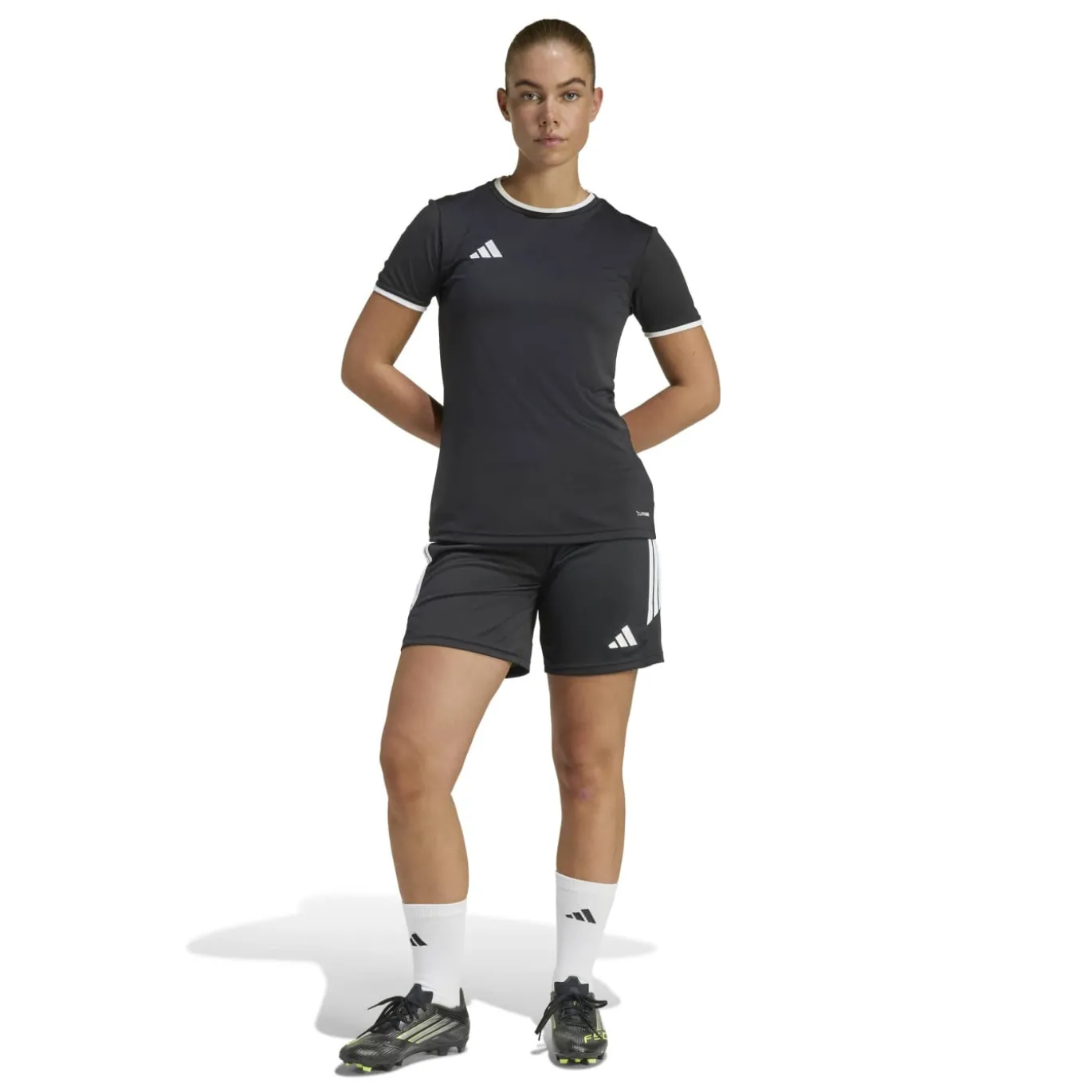 adidas Tiro 26 League Voetbalbroekje Dames Zwart Wit