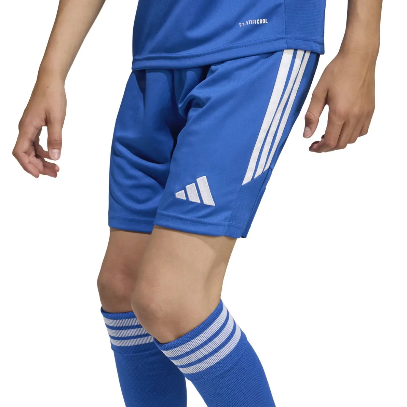 adidas Tiro 26 League Voetbalbroekje Kids Blauw Wit