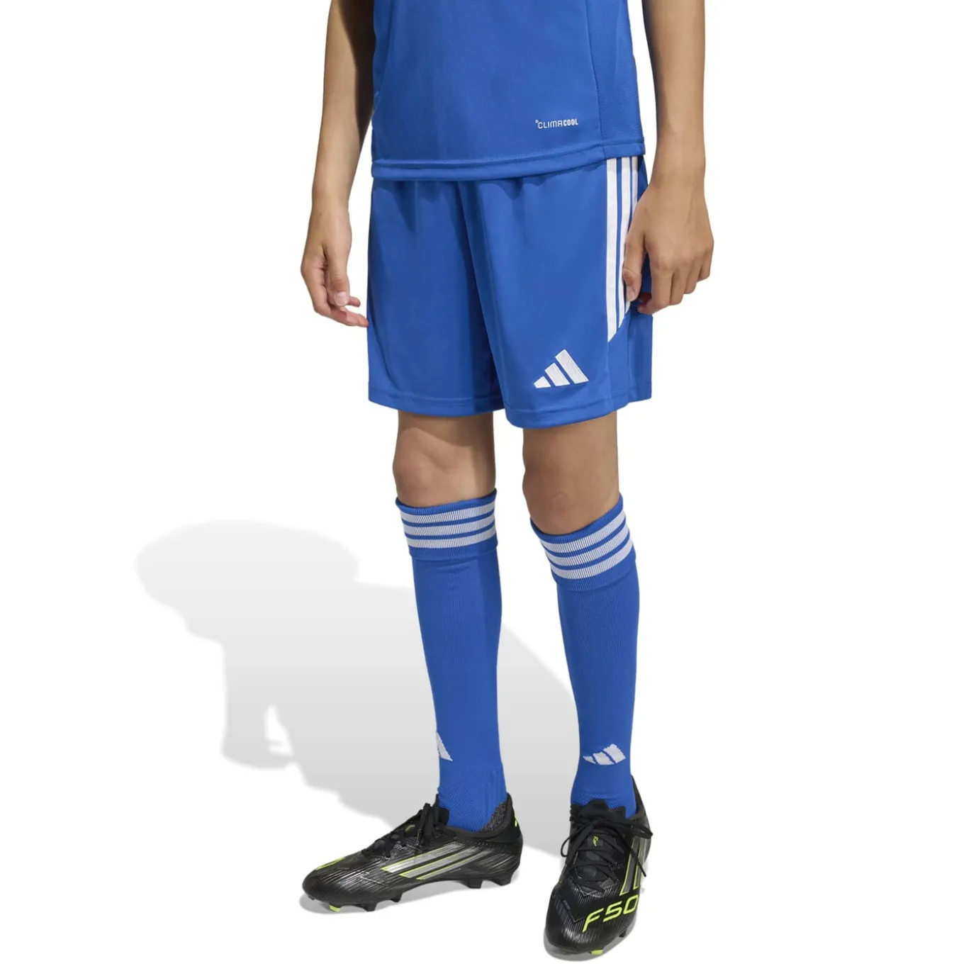 adidas Tiro 26 League Voetbalbroekje Kids Blauw Wit