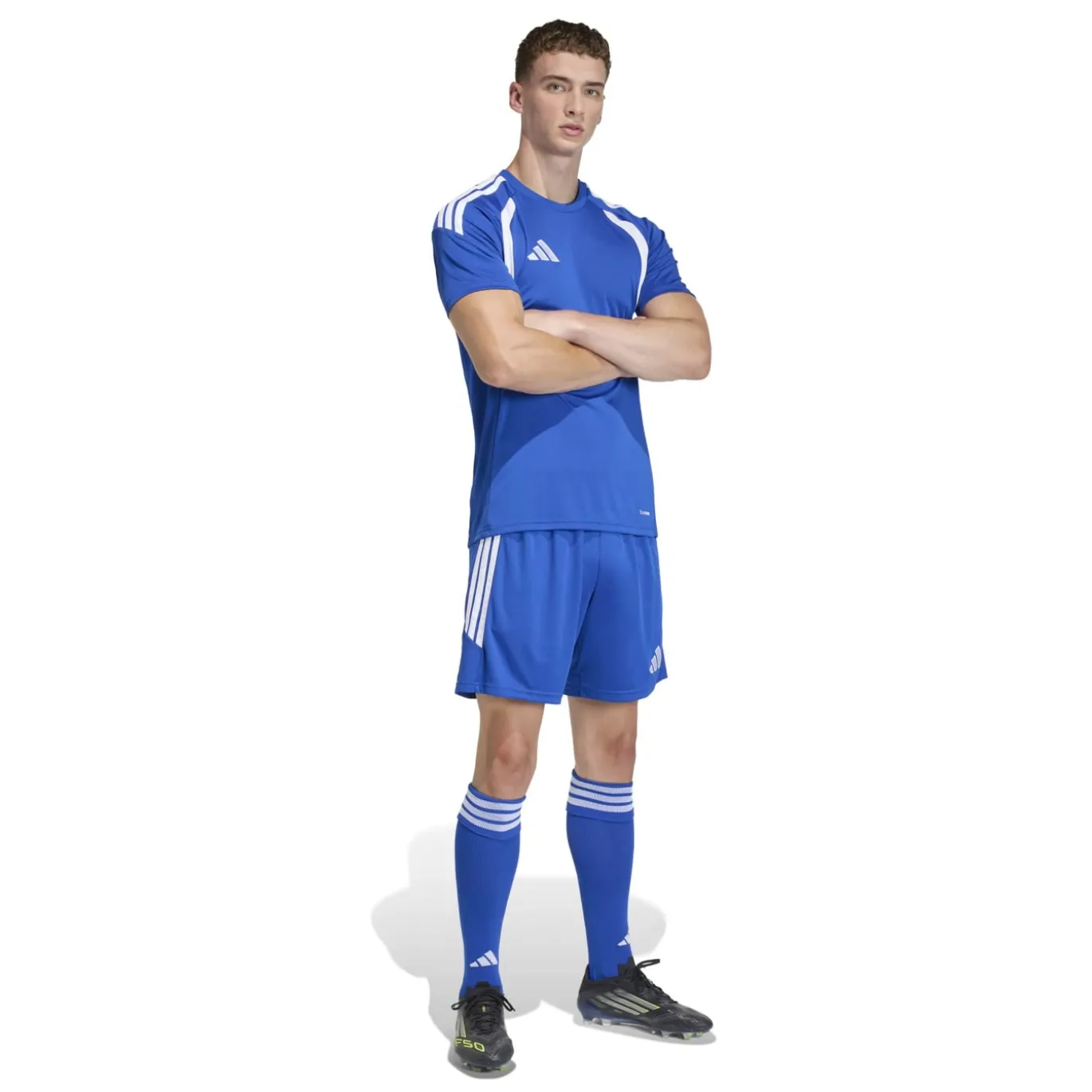 adidas Tiro 26 League Voetbalbroekje Blauw Wit