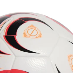 adidas Tiro League Voetbal Maat 4-5 Wit Zwart Felrood Oranje