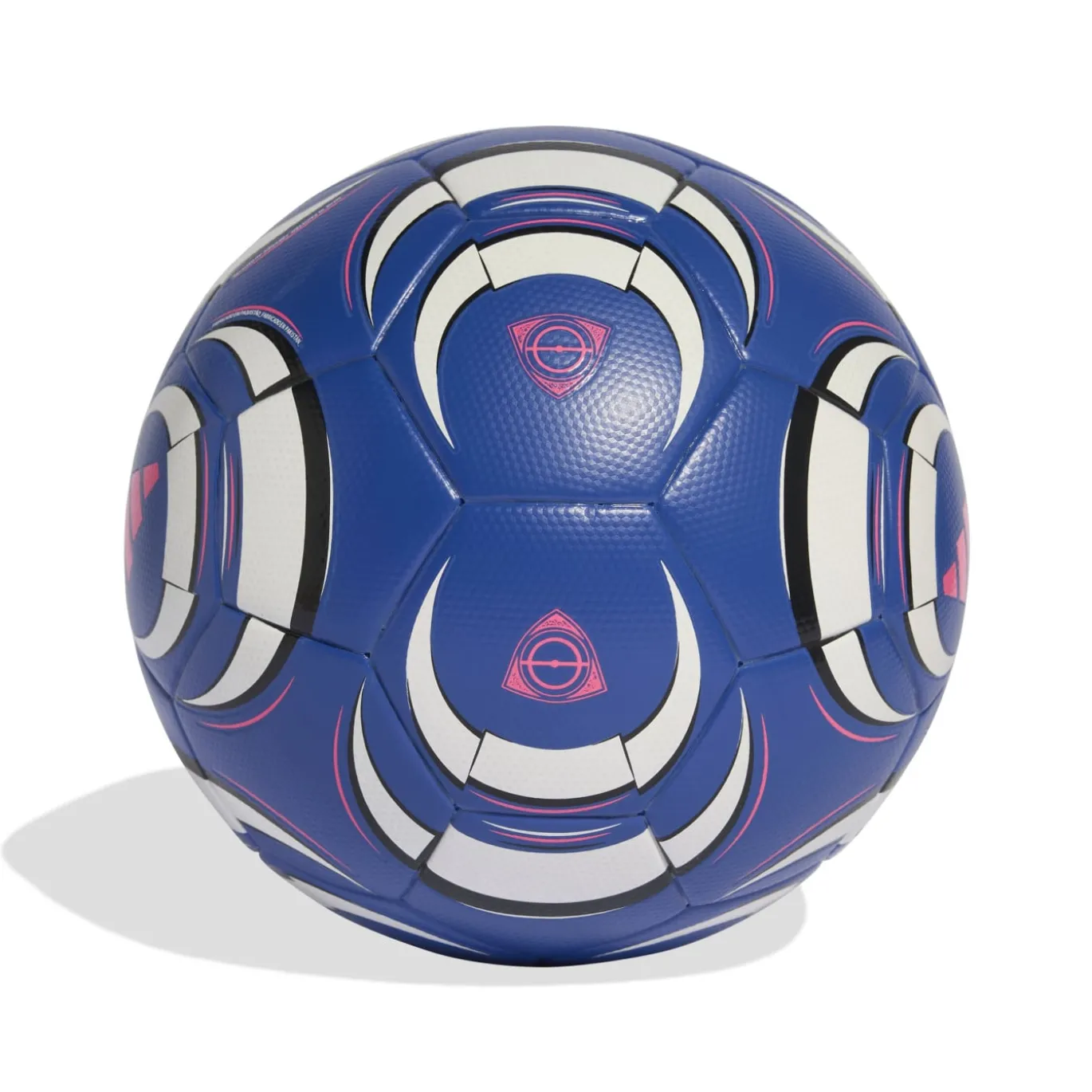 adidas Tiro League Voetbal Maat 4-5 Blauw Wit Zwart Felroze