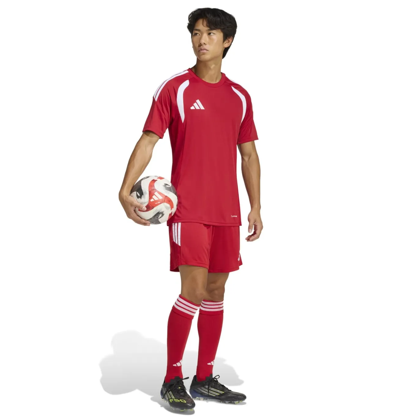 adidas Tiro 26 League Voetbalshirt Rood Wit