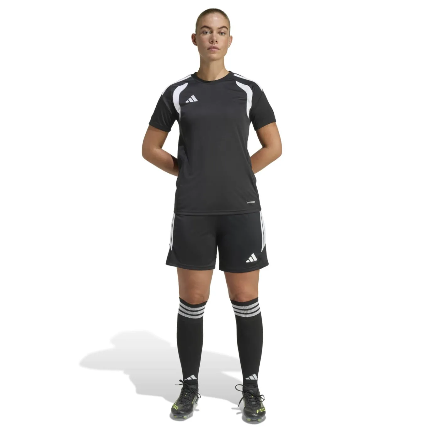 adidas Tiro 26 League Voetbalshirt Dames Zwart Wit