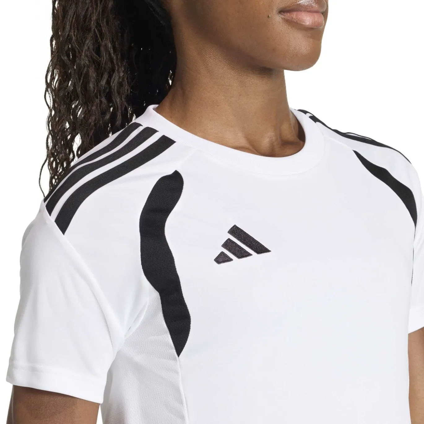 adidas Tiro 26 League Voetbalshirt Dames Wit Zwart