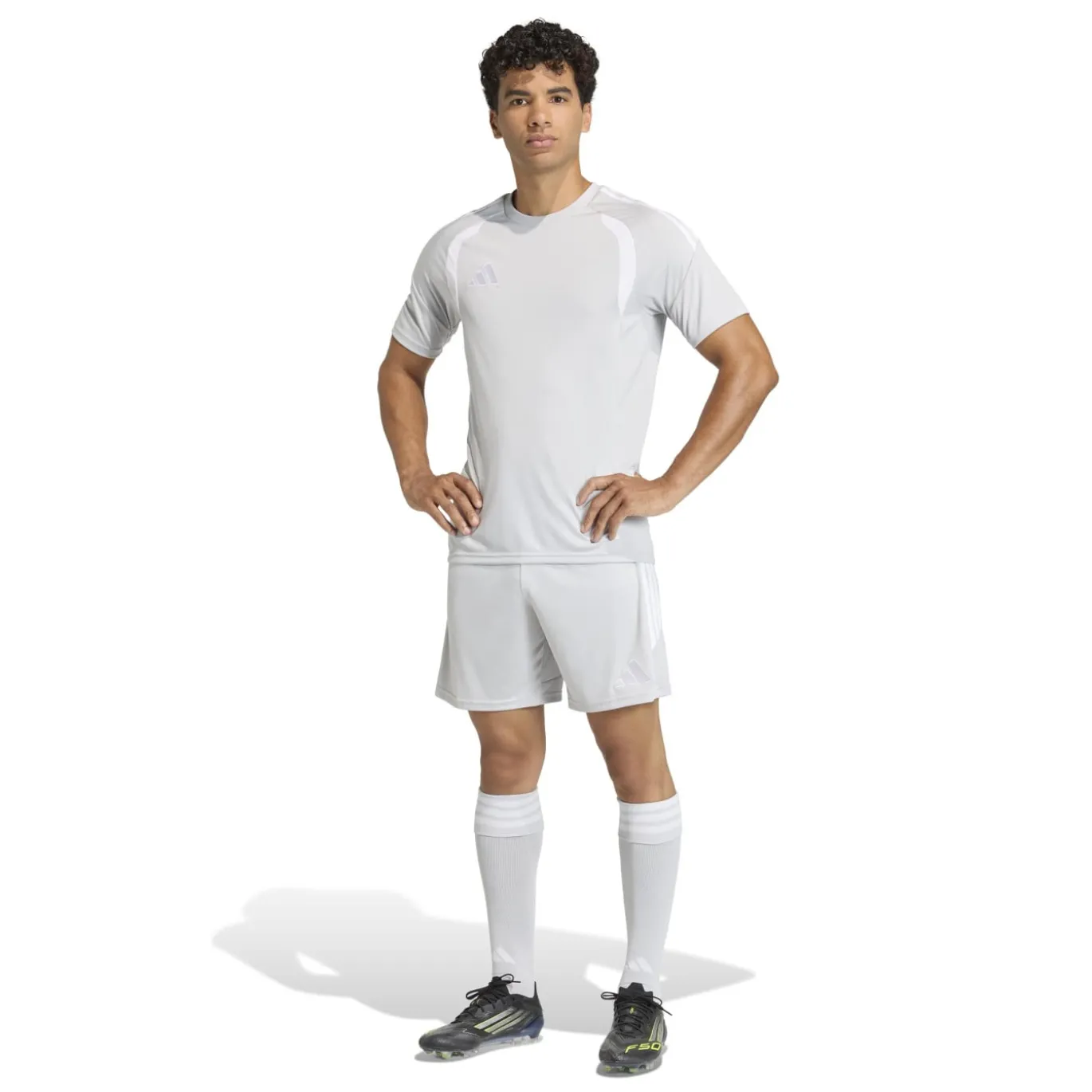 adidas Tiro 26 League Voetbalshirt Grijs Wit