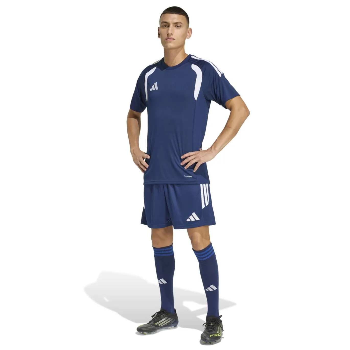 adidas Tiro 26 League Voetbalshirt Donkerblauw Wit