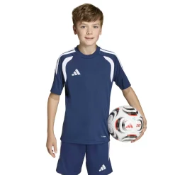 adidas Tiro 26 League Voetbalshirt Kids Donkerblauw Wit