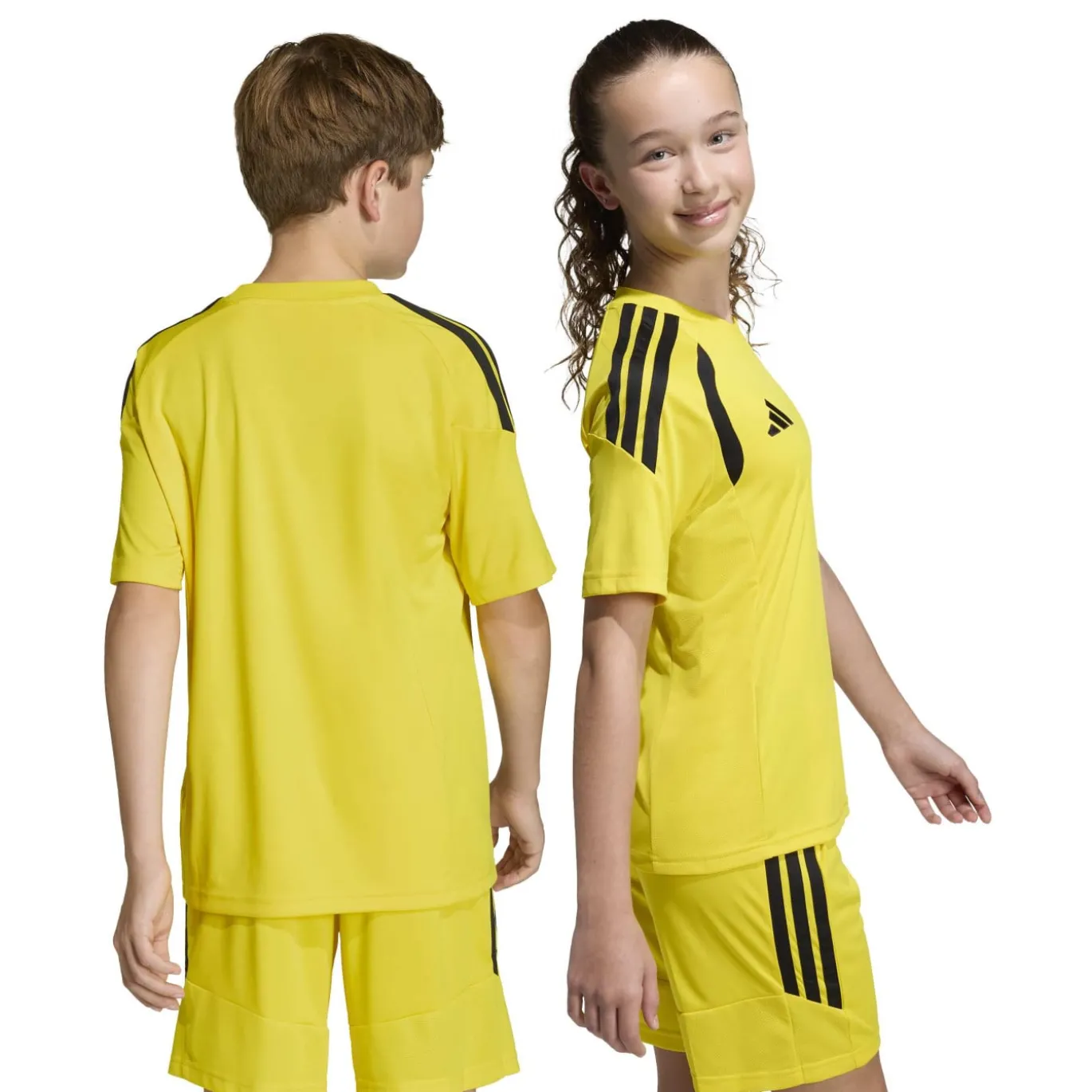 adidas Tiro 26 League Voetbalshirt Kids Geel Zwart