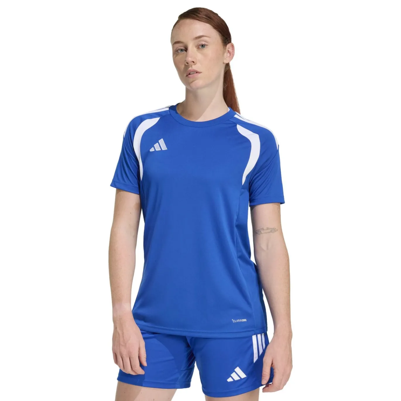 adidas Tiro 26 League Voetbaltenue Dames Blauw Wit