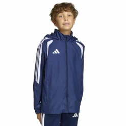 adidas Tiro 26 League Windbreaker Kids Donkerblauw Wit