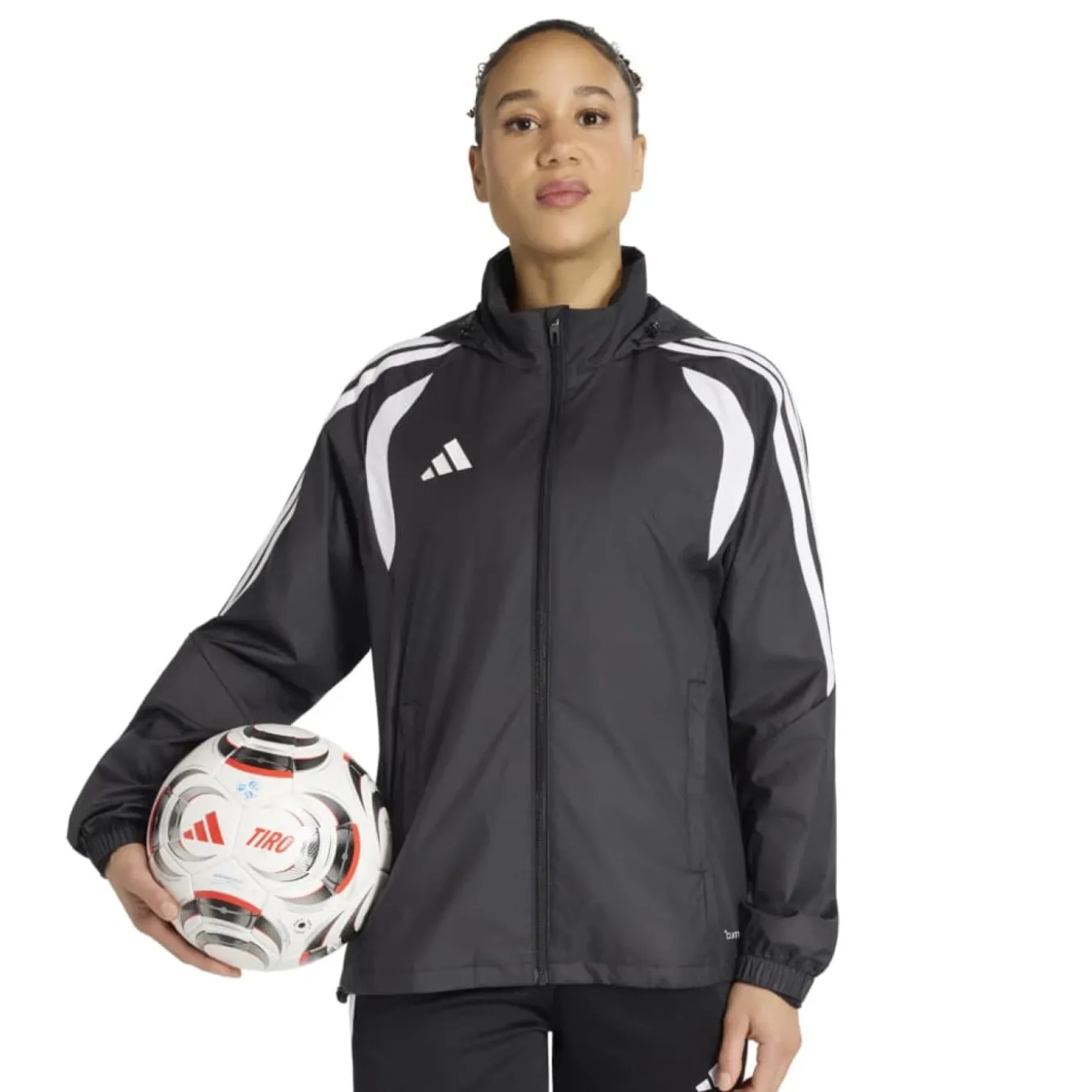 adidas Tiro 26 League Windbreaker Dames Zwart Wit