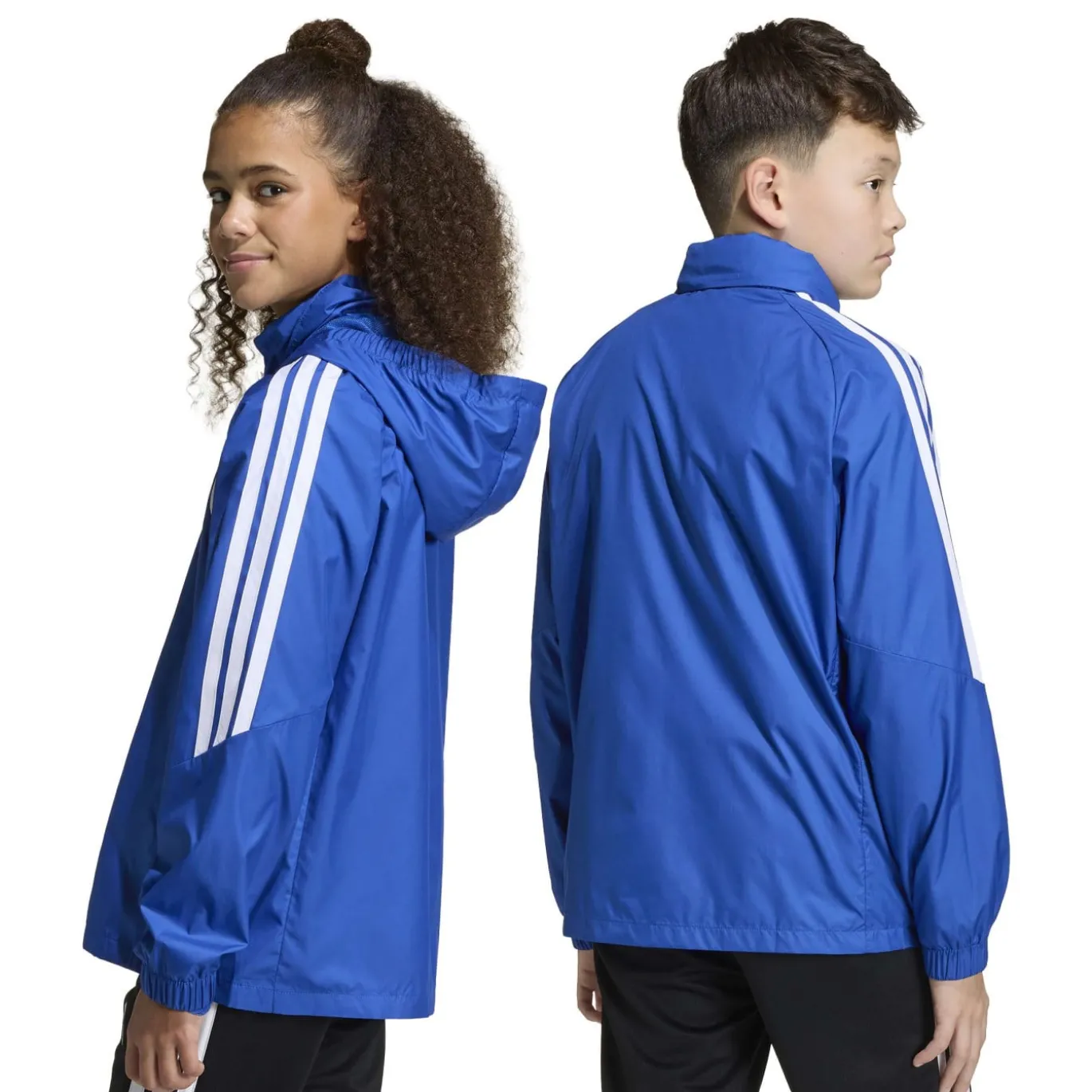 adidas Tiro 26 League Windbreaker Kids Blauw Wit