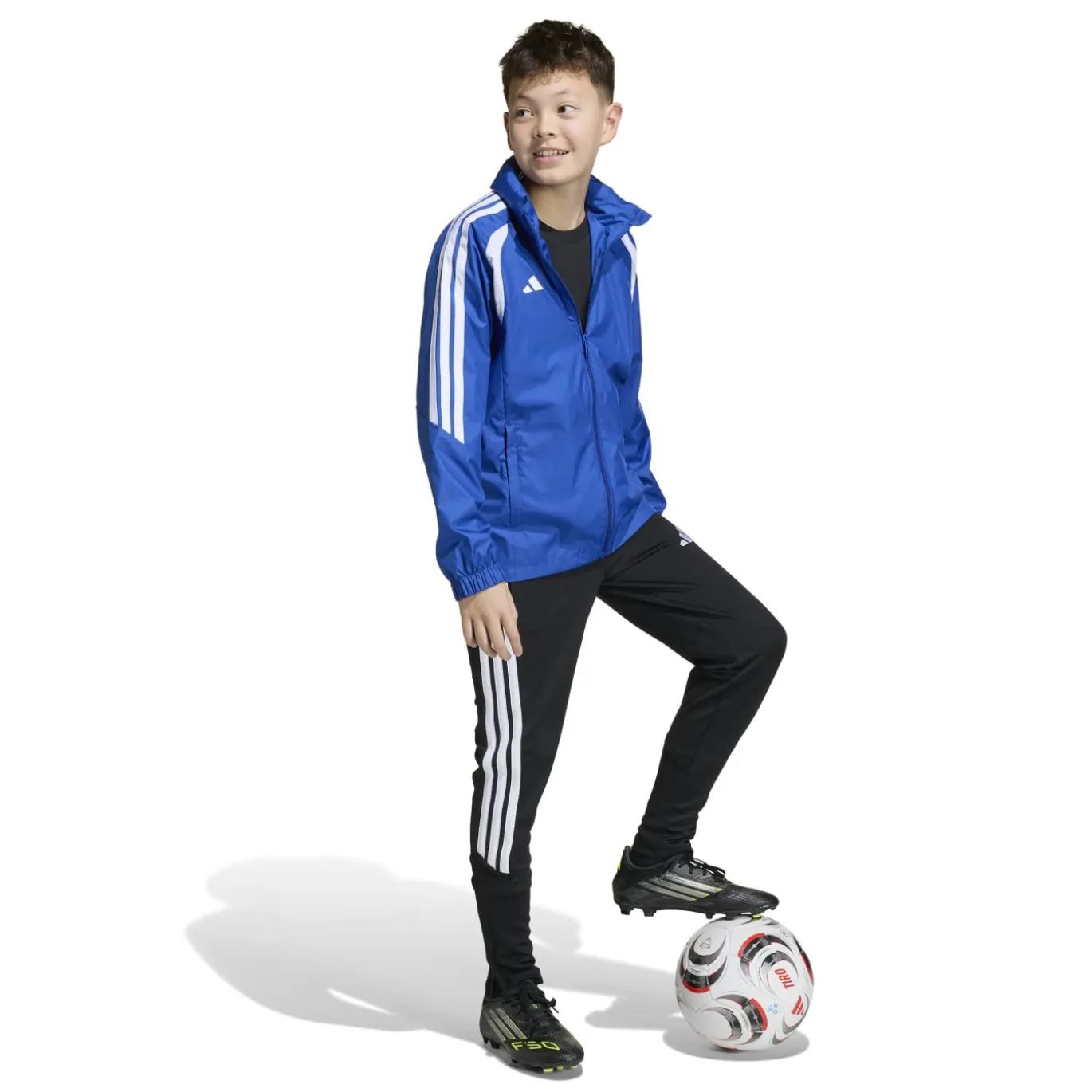 adidas Tiro 26 League Windbreaker Kids Blauw Wit