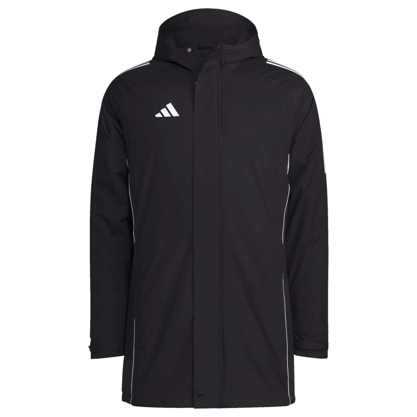 adidas Tiro 24 Parka Jas Zwart Wit