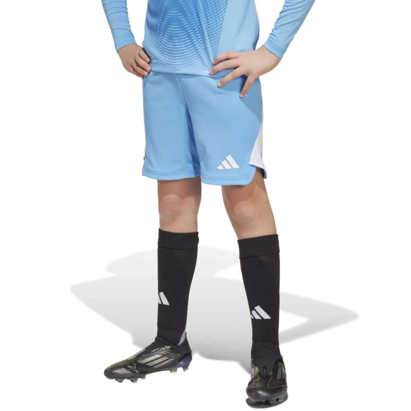 adidas Tiro 25 Pro Keepersbroekje Kids Lichtblauw