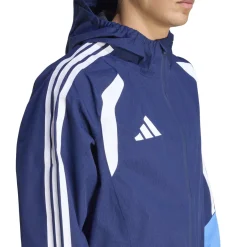 adidas Tiro 26 Regenjas Donkerblauw Blauw