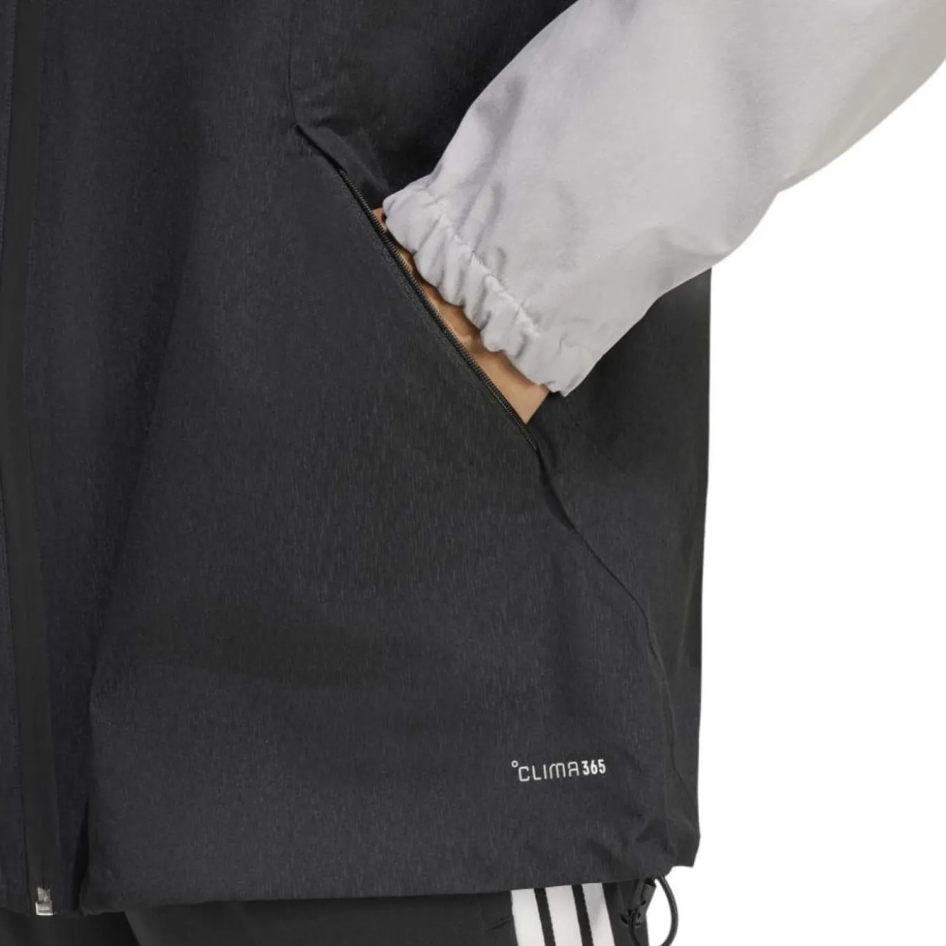adidas Tiro 26 Regenjas Zwart Grijs