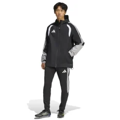 adidas Tiro 26 Regenjas Zwart Grijs
