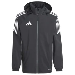 adidas Tiro 24 Regenjas Zwart Wit