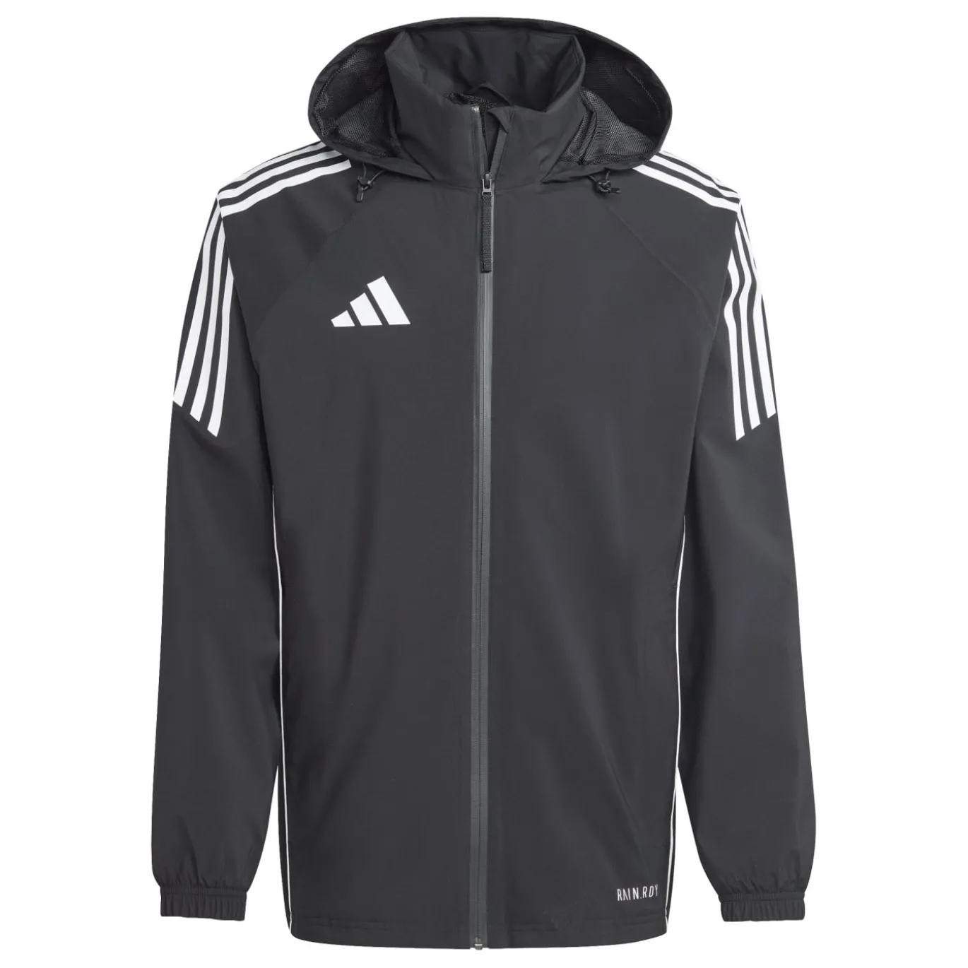 adidas Tiro 24 Regenjas Zwart Wit