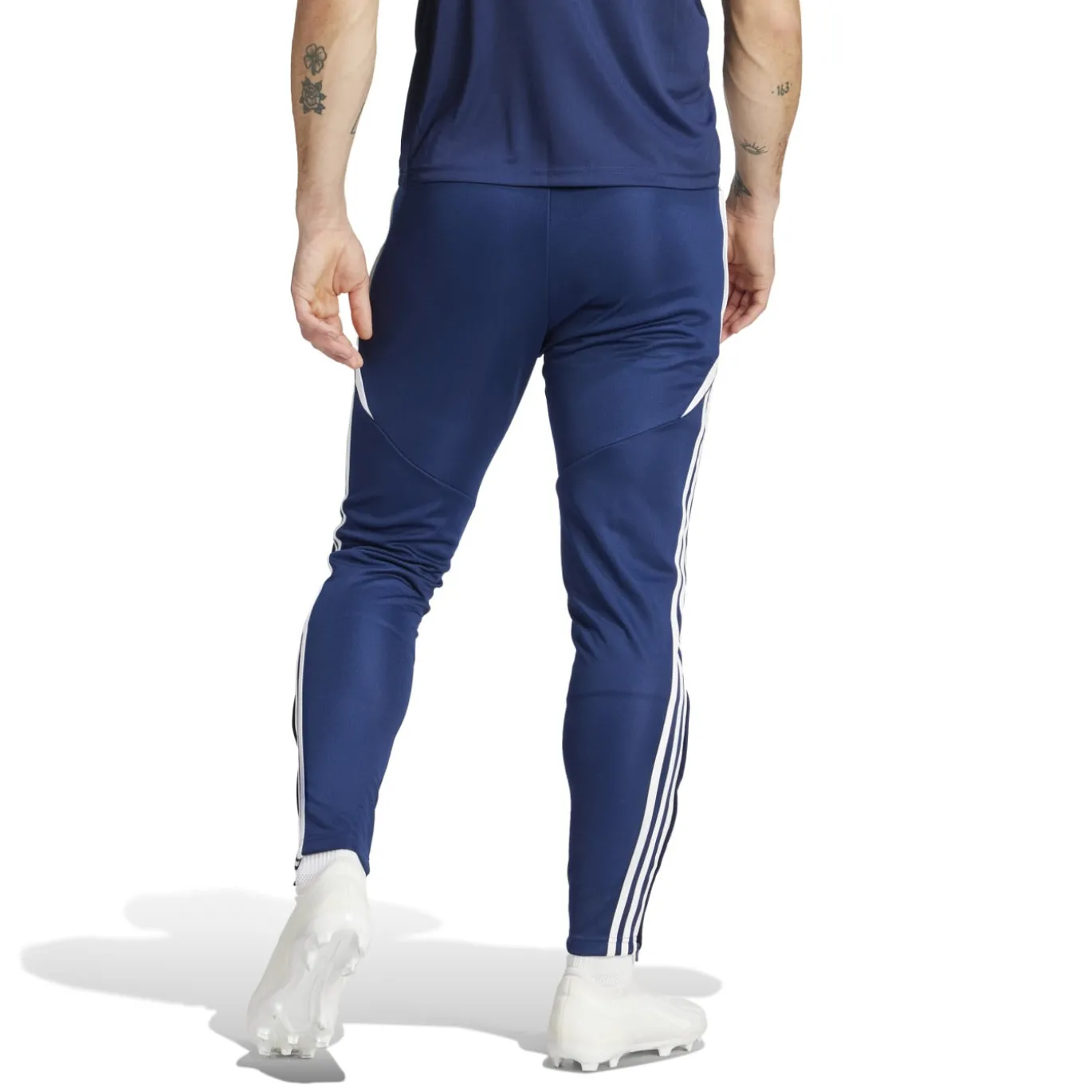 adidas Tiro 24 Slim Trainingsbroek Donkerblauw Wit