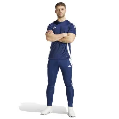 adidas Tiro 24 Slim Trainingsbroek Donkerblauw Wit