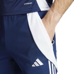 adidas Tiro 24 Slim Trainingsbroek Donkerblauw Wit