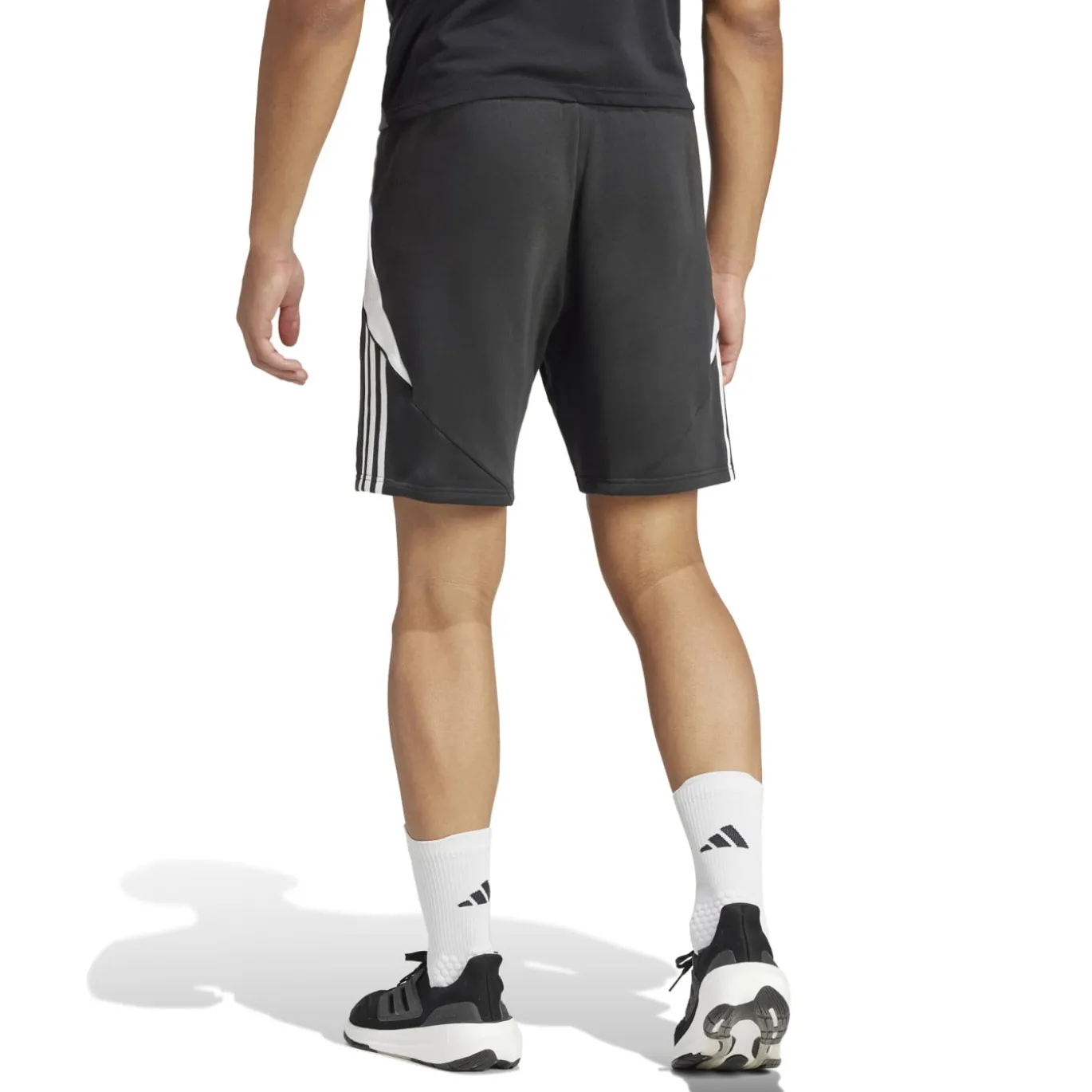 adidas Tiro 24 Sweat Broekje Zwart Wit