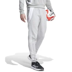 adidas Tiro 24 Sweat Trainingsbroek Lichtgrijs Wit