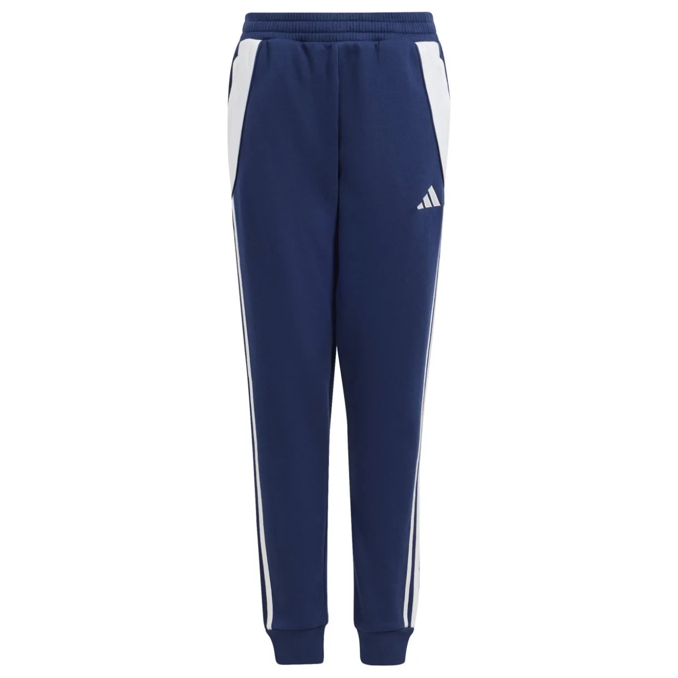 adidas Tiro 24 Sweat Trainingsbroek Kids Donkerblauw Wit