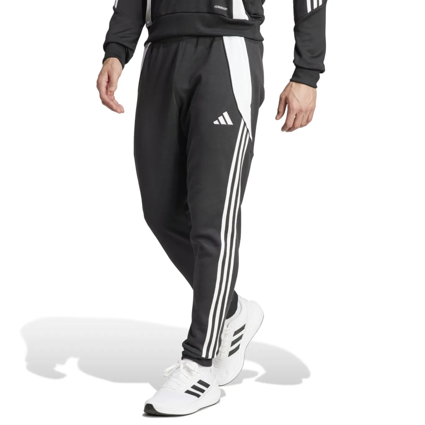adidas Tiro 24 Sweat Trainingsbroek Zwart Wit