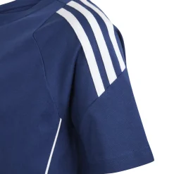adidas Tiro 24 Sweat T-Shirt Kids Donkerblauw Wit