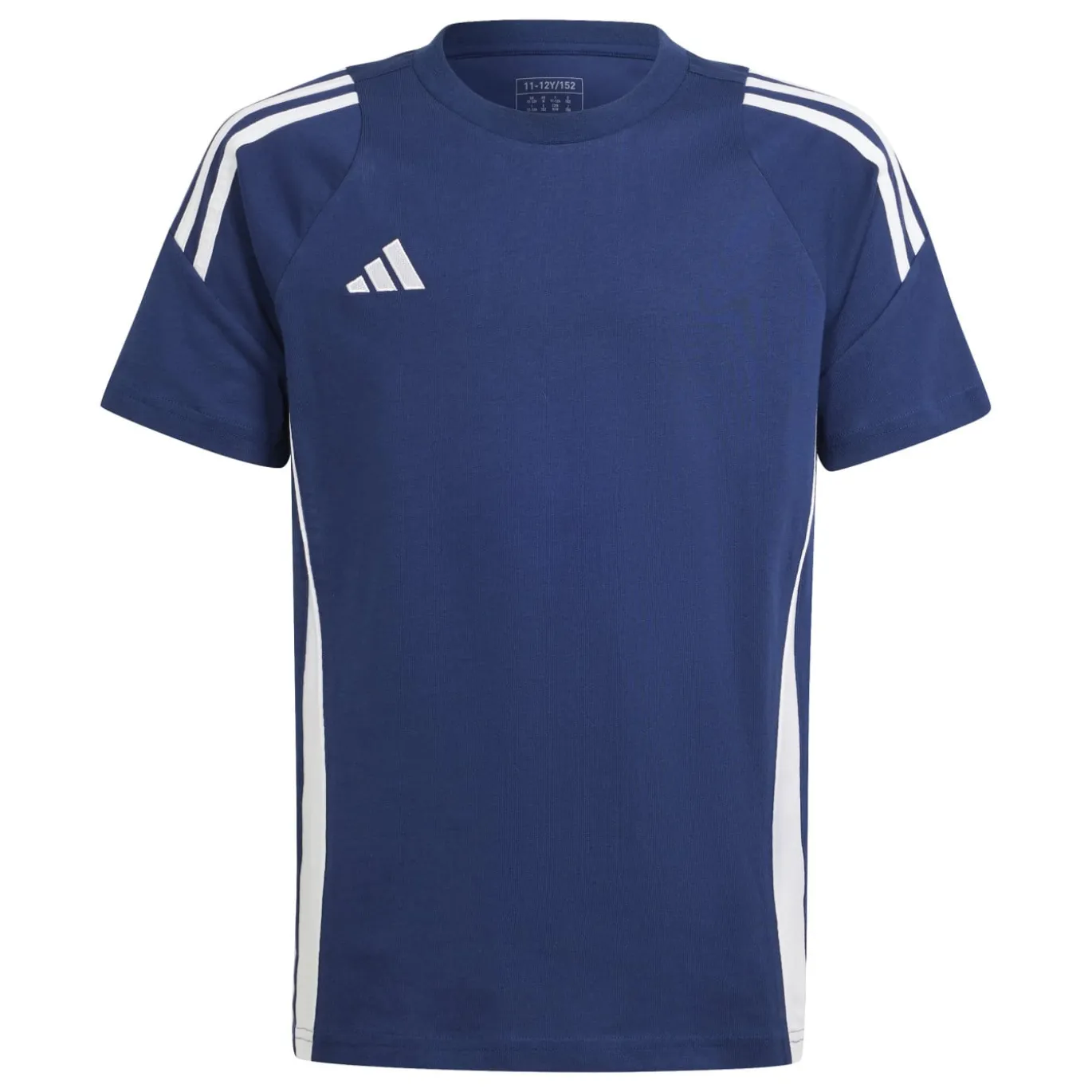 adidas Tiro 24 Sweat T-Shirt Kids Donkerblauw Wit