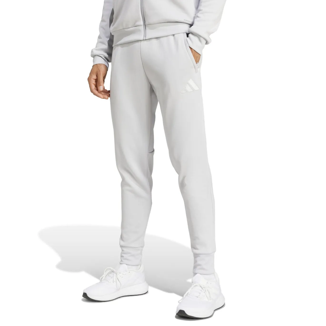 adidas Tiro 25 Trainingsbroek Lichtgrijs Wit