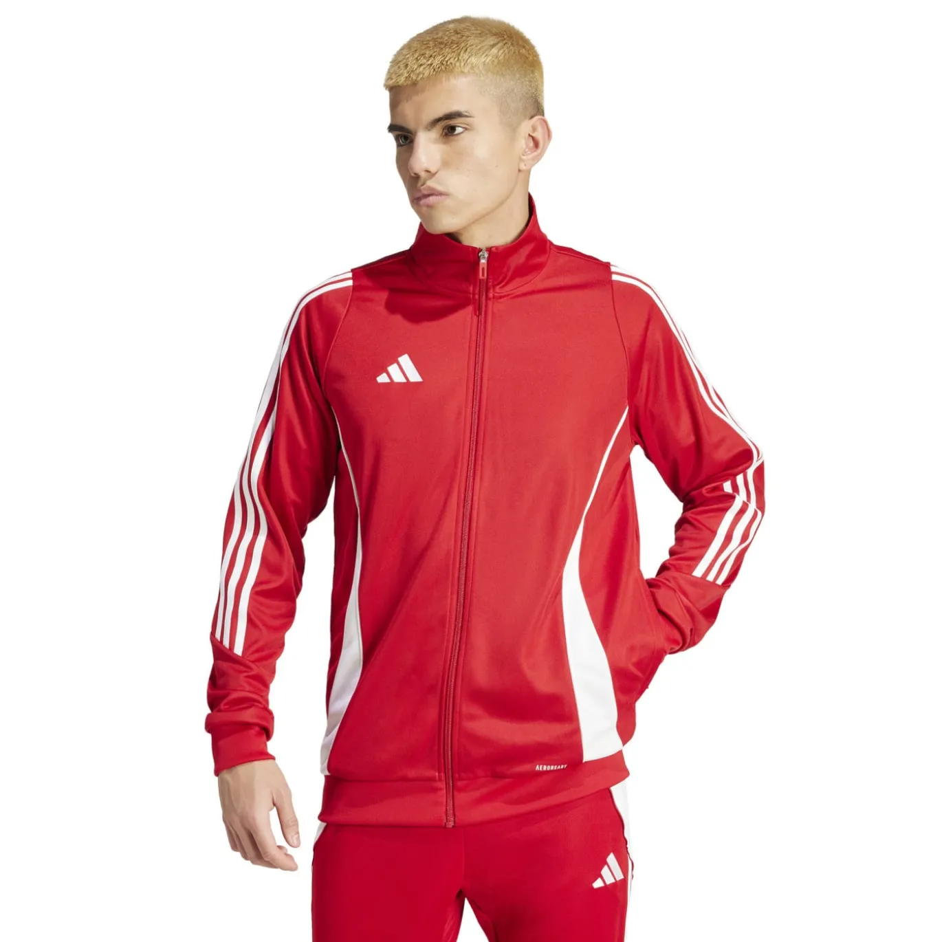 adidas Tiro 24 Trainingspak Rood Zwart Wit
